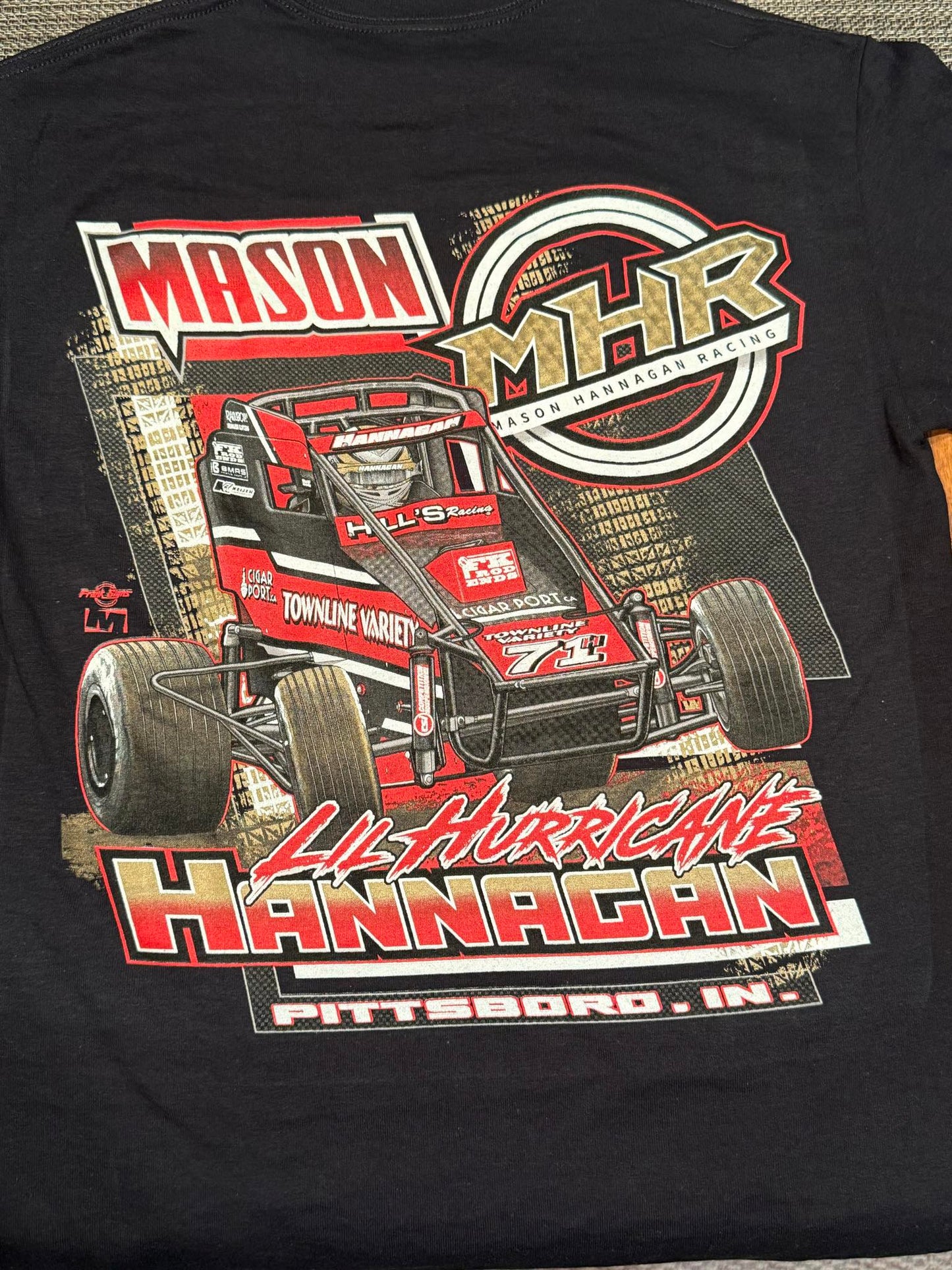 MASON HANNAGAN "CHILI BOWL" T-SHIRT (BLACK)
